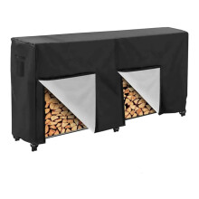 Firewood Rack Cover Dustproof For Outdoor And Indoor Use Log Holder Universal Fit