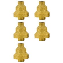 5pcs 20-35-50mm Diamond Chamfer Drill Bit Angle Grinder Saw M10 Thread for Enlarge Marble Tile Masonry Concrete