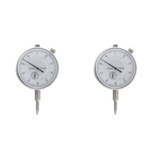 2X Indicador de Cuadrante Micrómetro Indicador de Tipo Horario Comparador de Precisión Indicador de Reloj Instrumento de Medición