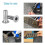 M5 Multi-Grip Rivet Nuts, 40Pcs Threaded Insert Nut 304 Stainless Steel  Nuts Construction Fasteners for Industrial 7