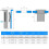 M5 Multi-Grip Rivet Nuts, 40Pcs Threaded Insert Nut 304 Stainless Steel  Nuts Construction Fasteners for Industrial 5
