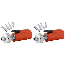 2X Spinner per Spine In Acciaio Inossidabile, Soluzione per Risparmiare Tempo e Strumento Portatile per La Rotazione Rapida del Cilindro per Serrature