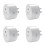 4X TUYA 20A  Plug Zigbee Socket with Power Monitor Timing Function Voice Control Works US Plug 1