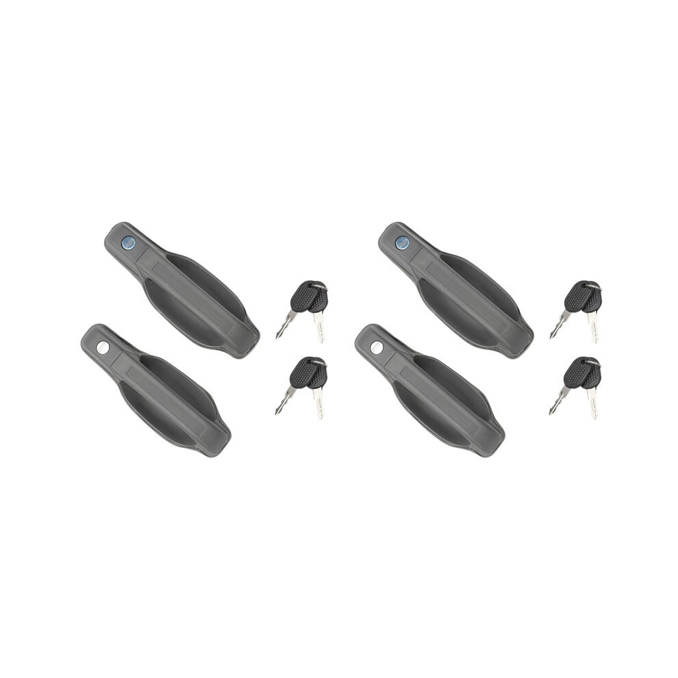 4X Car Exterior Door Handle With Keys 93936134 93936135 For Daily 2.5 2.8 1996-1999 Accessories 4712316508526