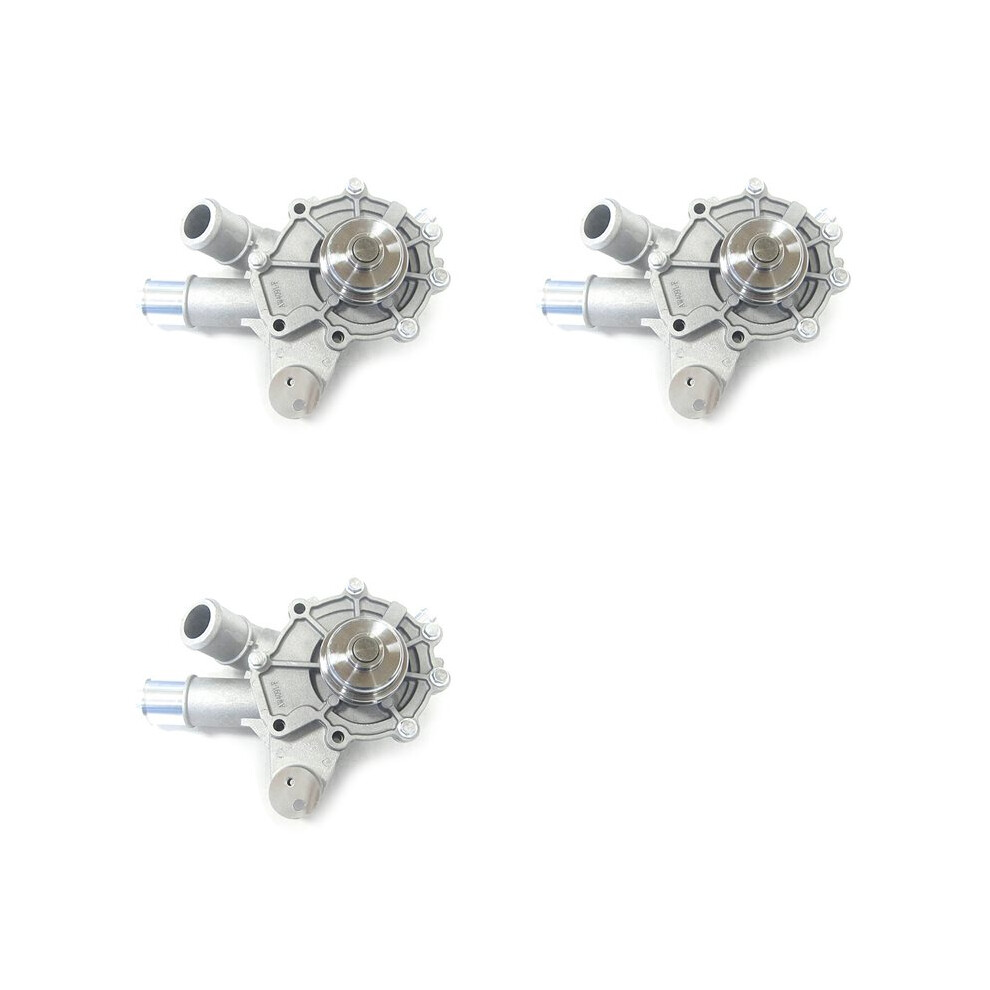 3X Car 5L8z 8501 Ab Cooling System Long Neck Type Water Pump For Tribute Escape V6 Mendeo 2.5 2000-2007 Silver 6031382733266
