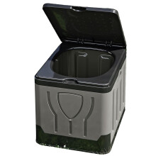 Portable Toilet for Camping Foldable Travel Potty Ergonomic Comfort RV and Boat Compatible Kids and Adults