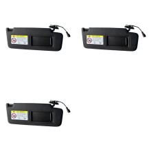 3X for 7 Sports Van MK7 T- B8 CC E- T-Roc Car Front Sun Visor Panel with Makeup Mirror Right