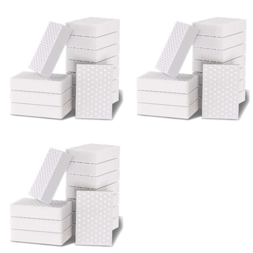108PCs Magic Sponge High Density Compressed Cleaning Melamine Eraser Kitchen Bathroom Sofa Cleaning