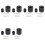 Trailer Door Holder Kit Deformation Proof Protective for Most RV Trailer 6Pcs 1
