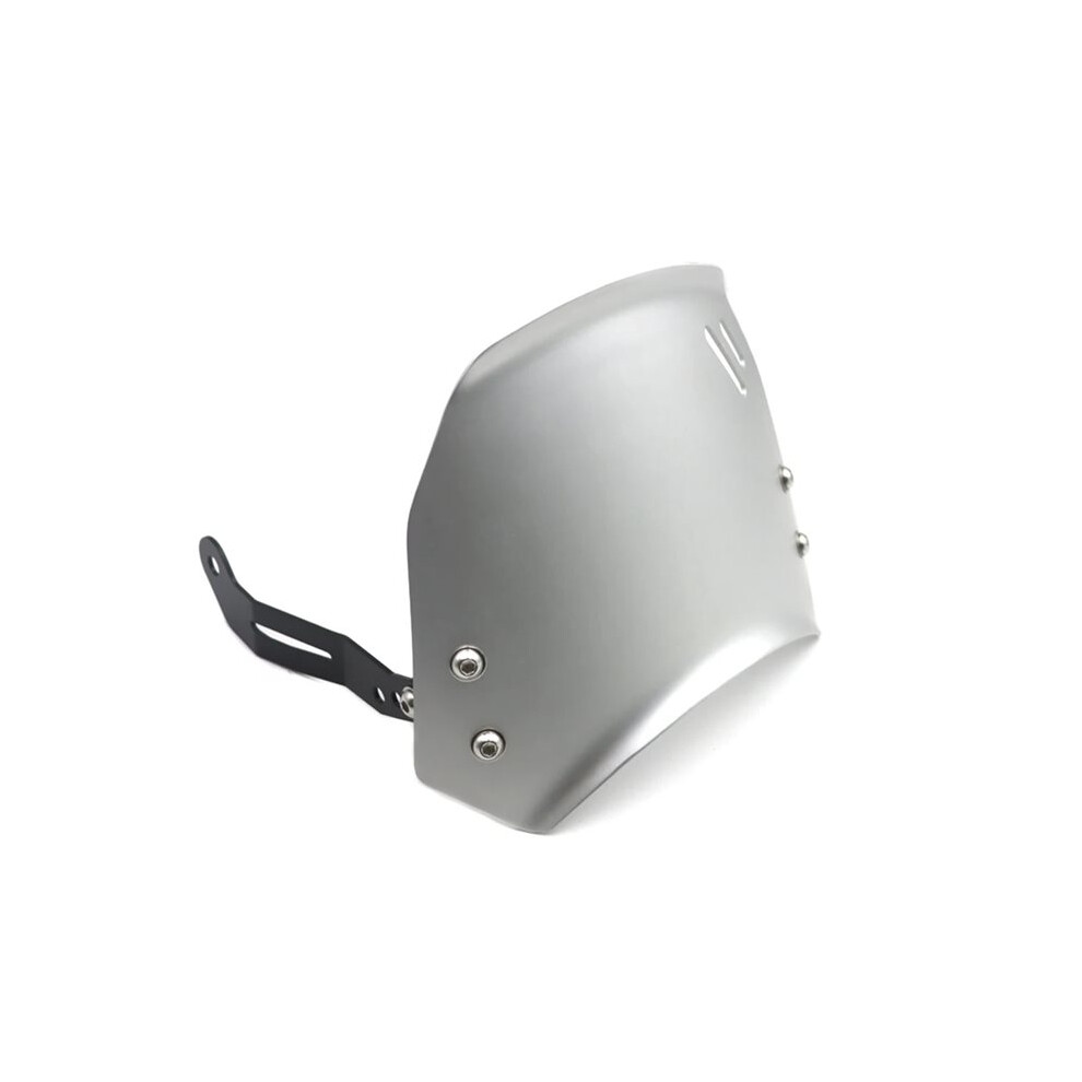 Motorcycle Windshield Windscreen Visor Wind Screen Deflector Kit For Bonneville T100 T120 Thruxton 1200 1200R Silver 4712949588186