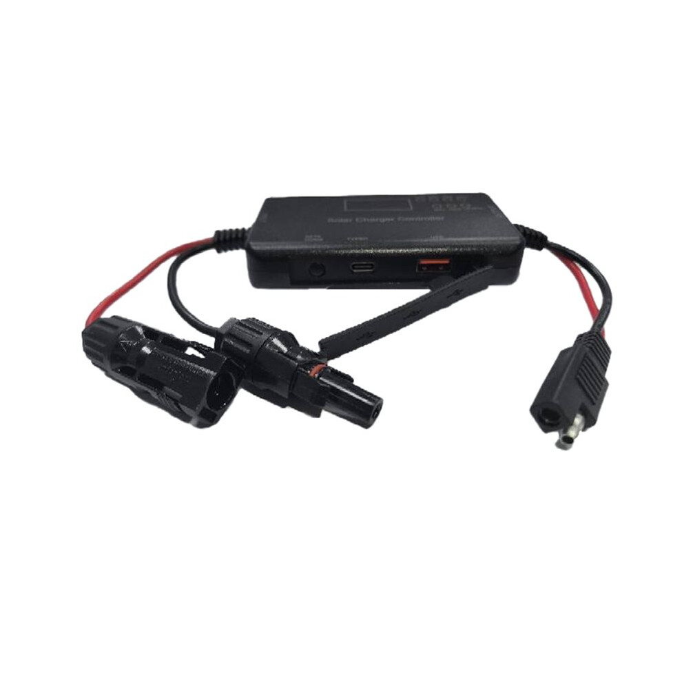20A Pwm Solar Controllers With Usb And Type-C Outports Solar Panel Chargers Regulator Efficient Charging 6033909076399