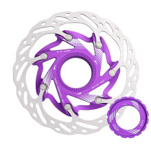 Center Lock Road Bike Disc Brake Rotor 160/140mm Center Lock Adapter Included Compatible Road Brakes
