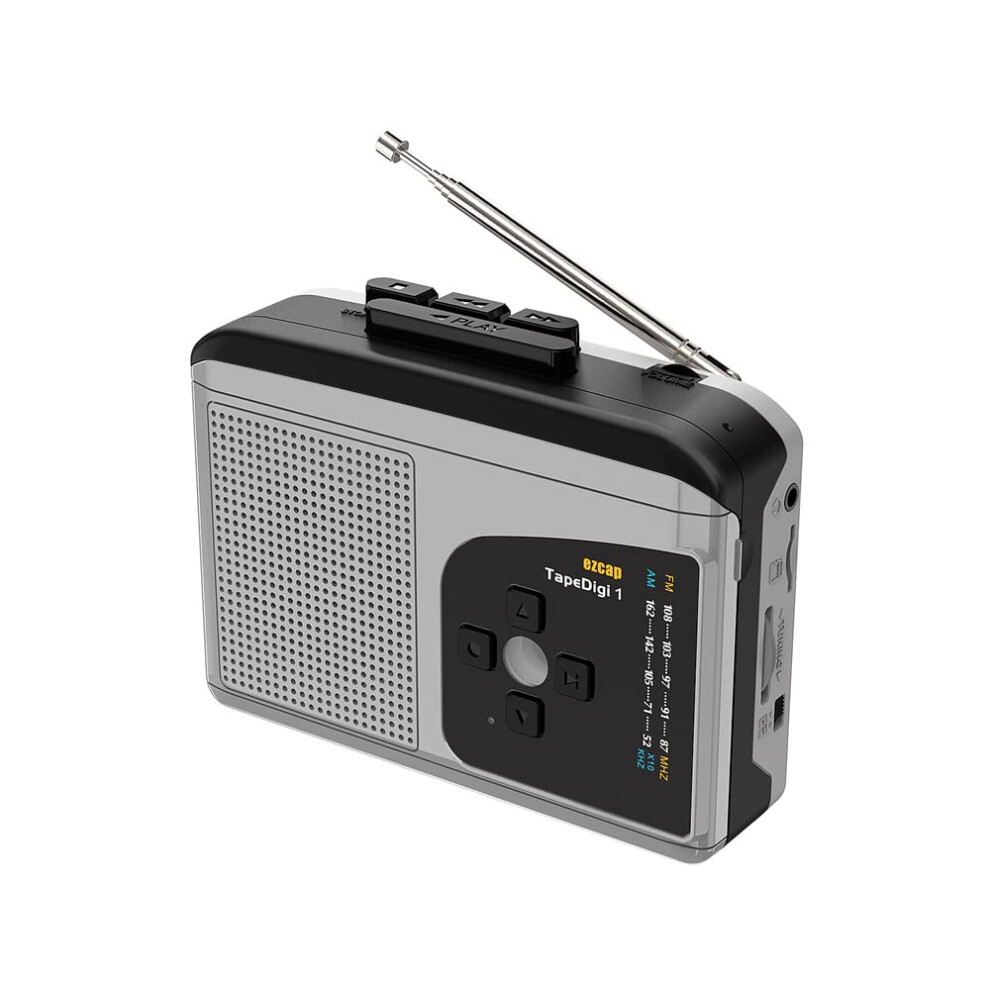 Cassette Tape Player Portable Am Fm Radio Cassettetomp3 Converter Sound Recorder Builtin Speaker Headphone Jack 9189345462207