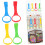 Pull Up Rings 4Pc Cot Standing Assistant For Newborns Easy To Install For Walking Exercises Safe Sturdy Design 2