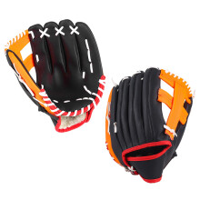 Youth Baseball Gloves Size 10.5 Inches Orange Thickened Durable Training Glove For Kids Youth Adults Single Glove