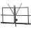 Adjustable Height Folding Music Stand Black Metal Tripod Lightweight Foldable MultiAngle Design 3