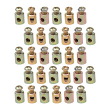 30pcs Universal Brake and Throttle Cable Ends Kit for Motorcycle Go Kart Quick Durable Iron