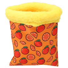 Ninho para esquilo com forro isolante, formato exclusivo, cama aconchegante para pequenos animais de estimação, estilo saco de dormir para