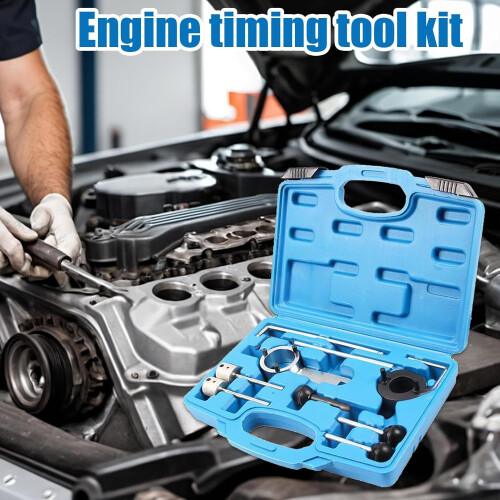 Camshaft Locking Tool for Petrol Engines with Accurate Engine Timing Belt Adjustment 1