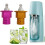 Soda Maker Adapter with Leakproof Quick Connection, Universal CO2 Cylinder Connector, Purple 4
