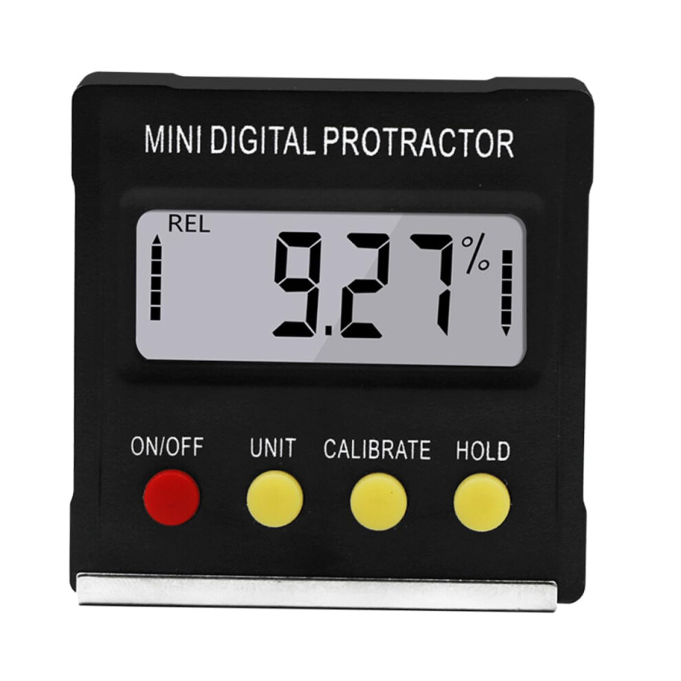 Digital Angle Ruler Clinometer And Electronic Level Mini Protractor Inclinometer For Carpentry Diy Projects Handheld 9382693994202