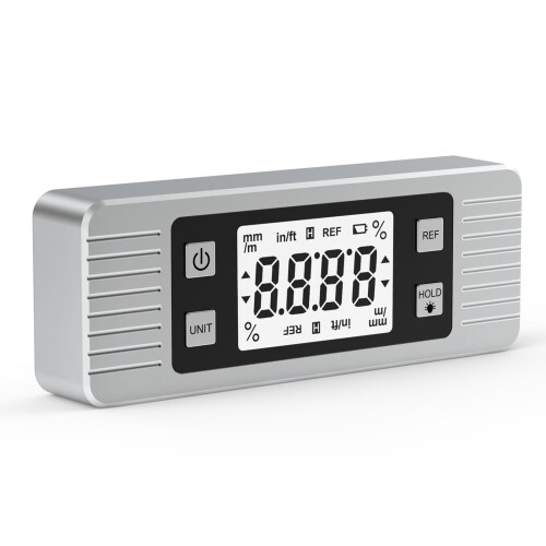 KOSINGNA Digital Angle Gauge Protractor Inclinometer Level Magnetic Protractor Angle Finder Cube Level Box