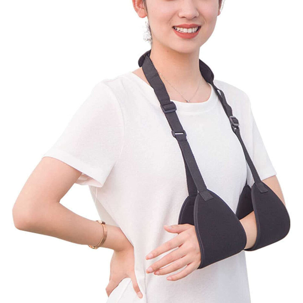 Shoulder Arm Sling Forearm Sling Arm Support Wrist Brace Neck Injury Protection Ergonomic Design Color A One Size