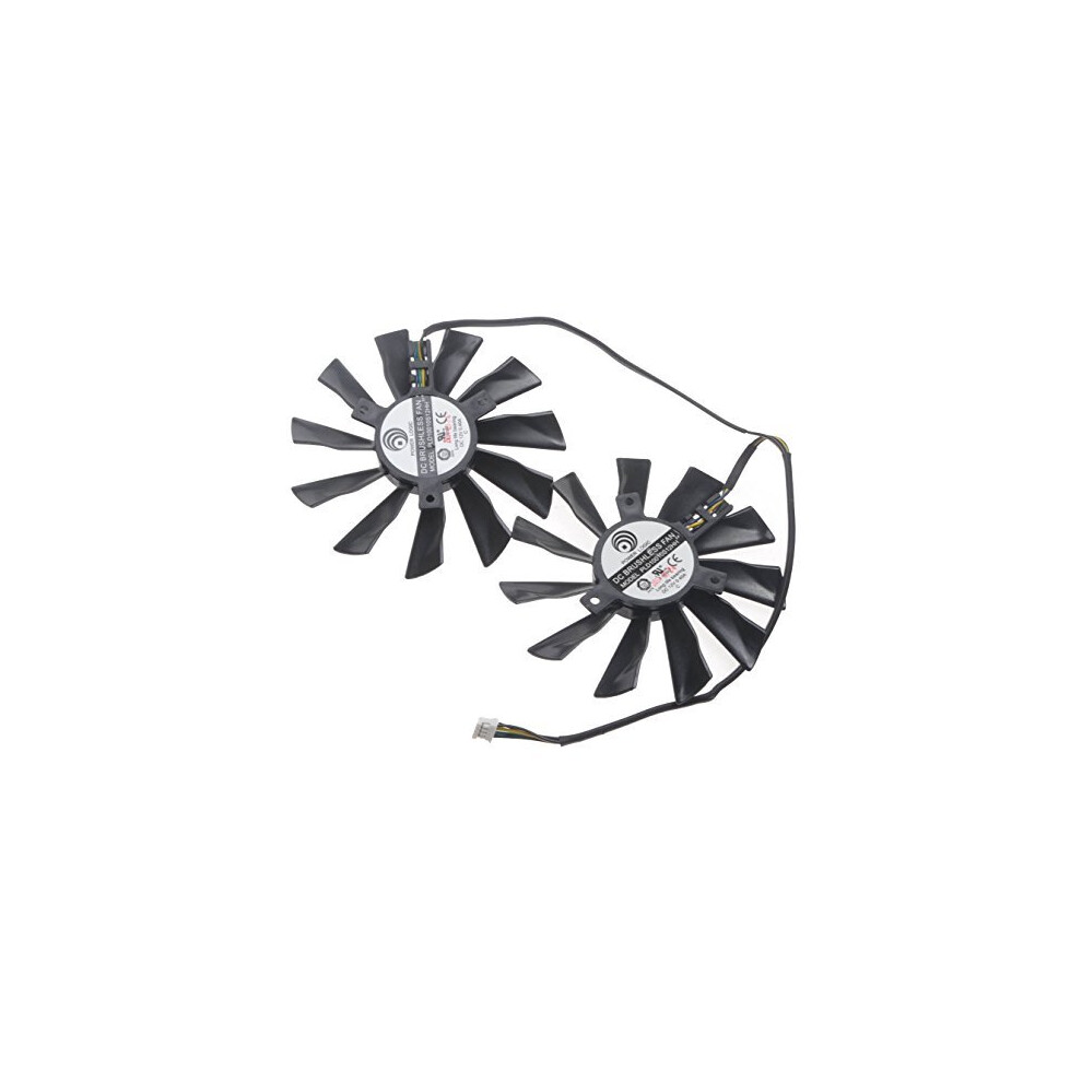 95Mm 4Pin Gpu Cooling Fan For Msi Graphics Card Gtx780 Ti 770 760 750 Ti R9 Series Efficiency 9382693994325