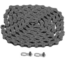 9-Speed Bike Chain Smooth Shifting Bicycle Chain Alloy Steel Compact Design Enhanced Wear Resistance Fast Shifting Easy To Install