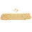10 Speed Gold Bicycle Chain 116 Links with Quick Install Links 2