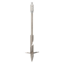 Ceann Éisc Fiaigh Inscortha, Saigheada Iascaireachta Cruach Dhosmálta Mini Harpoon le Tréscaoilteacht Shármhaith agus Cruas Ard le haghaidh