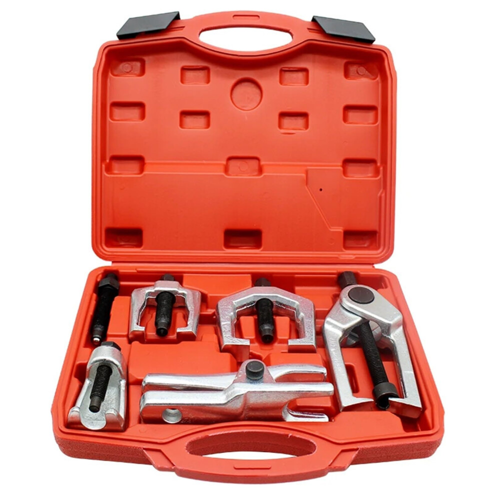 Car Ball Joints 5Pcs Front Suspension Kit Ball Joint Separator, Tie Rod End Kit, Pitman Arm Puller, Ball Joint Press 9382693994684