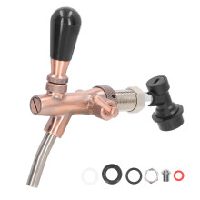 Ball Lock Disconnect Liquid Keg Tap, Compatible with Beer Kegs, Ensuring Smooth Operation and Easy Cleaning