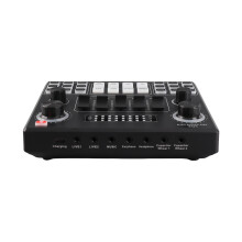 V9 Live Soundkarte BT Begleitung Audio Mixer mit