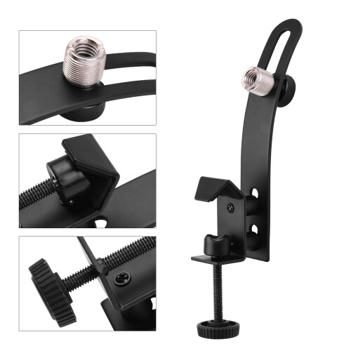 Einstellbarer Drum-Rim-Clip, stoßfeste