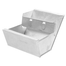 Sturdy Small Animal Food Feeder Box For Rabbits And Guinea Pigs Ferrets Easy Assembly Proper Capacity Reduces Waste