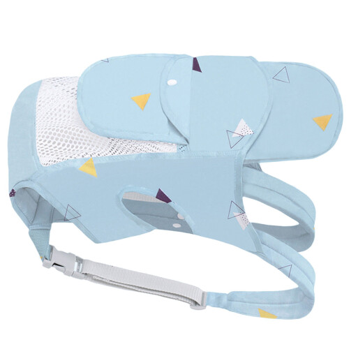 Baby Carrier with Thickened Straps, Front & Back Carry, Blue 2