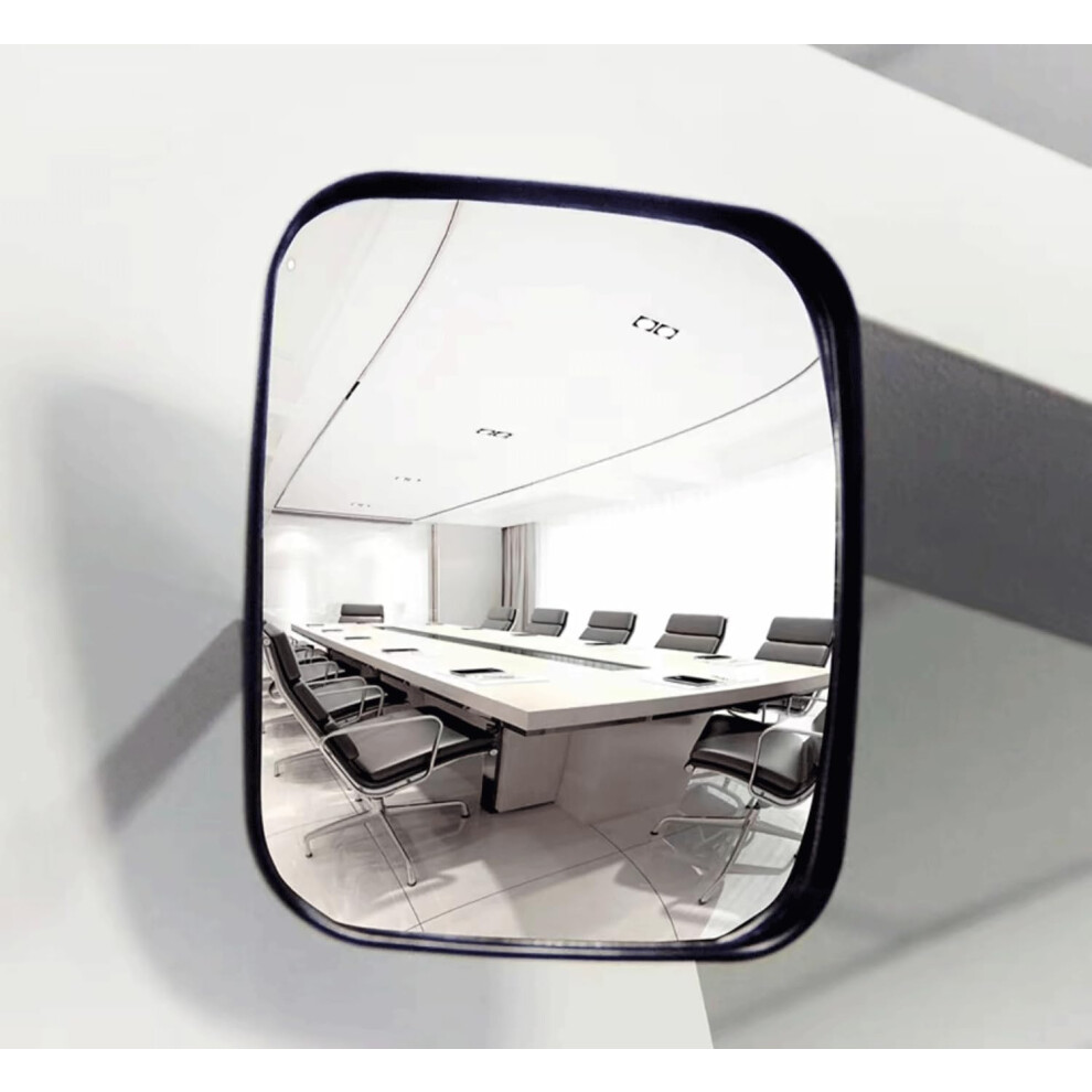 Portable Convex Antitheft Mirror Wideangle View Supermarkets Garages Corner Safety Surveillance Reversing Mirror 9382693995339