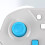 Controller LED RGB Lightning programmabile per Nintendo Switch, batteria a lunga durata, controllo del movimento sensibile e funzione NFC Amibo. 6