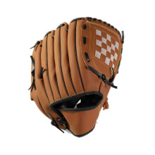 Baseball Gloves Pink Leather LeftHand Training Glove For Adults Men Women Size M Solid Web Brown