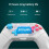 Controller wireless Pro per Nintendo Switch Esperienza di gioco migliorata con LED RGB Lightning programmabili Supporta l'asse giroscopico e 4 2