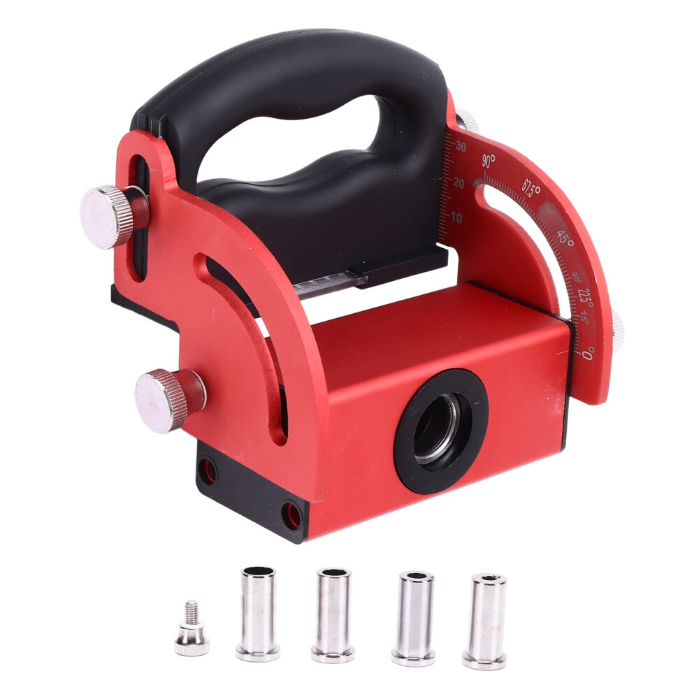 Woodworking Hole Positioner Variable Angle Drill Locator Adjustable Drilling Jig Woodworking, Diy Projects, Home Repairs 9426802755244