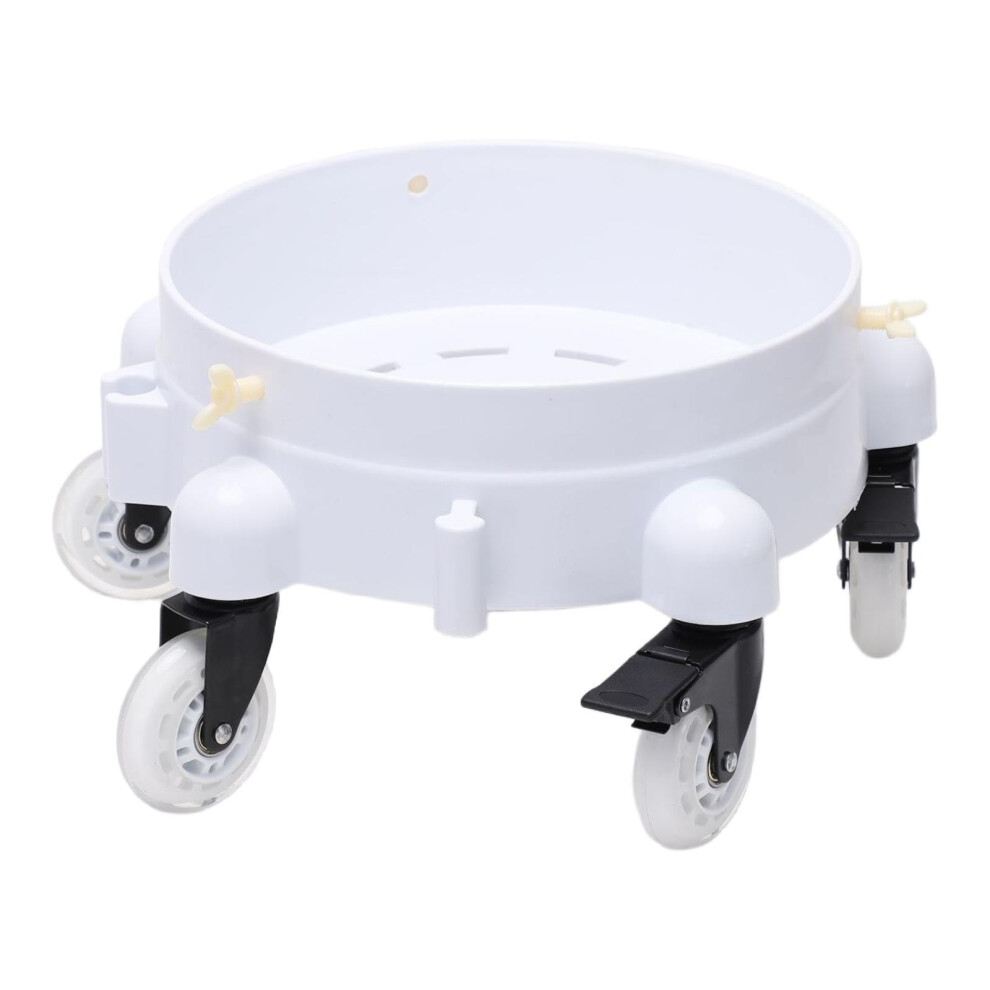 Car Wash Bucket Dolly With Wheels 360 Degree Rolling Heavy Duty Accessory For Tile Grouting Cleaner And Car Detailing 9382693995735