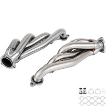 Coletor de Escape Turbo-Duoku- 1 3/4"-Coletor de Escape SS-Shorty Compatível com LS Swap
