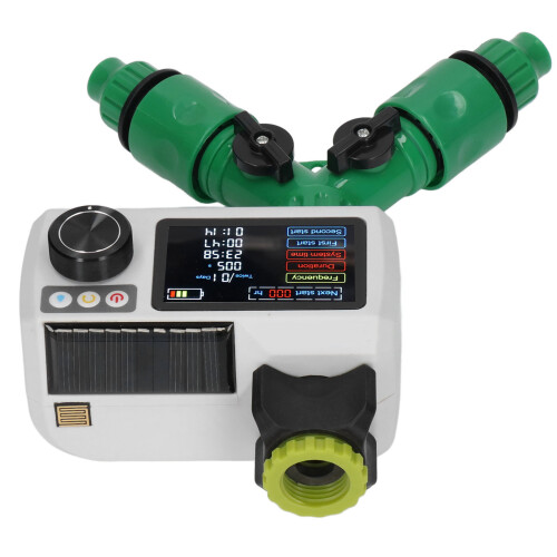 Automatic IP68 Solar Garden Water Timer w/ 1.2V NiMH Battery 2