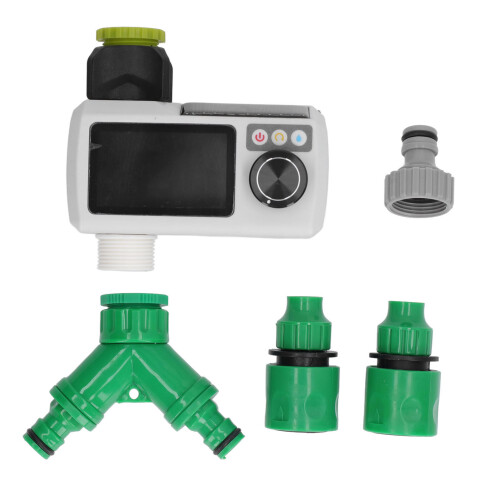 Automatic IP68 Solar Garden Water Timer w/ 1.2V NiMH Battery 1