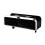 Multi-Functional Car Tissue Box with Hooks for Organizing Travel  Silver Plated Black 1