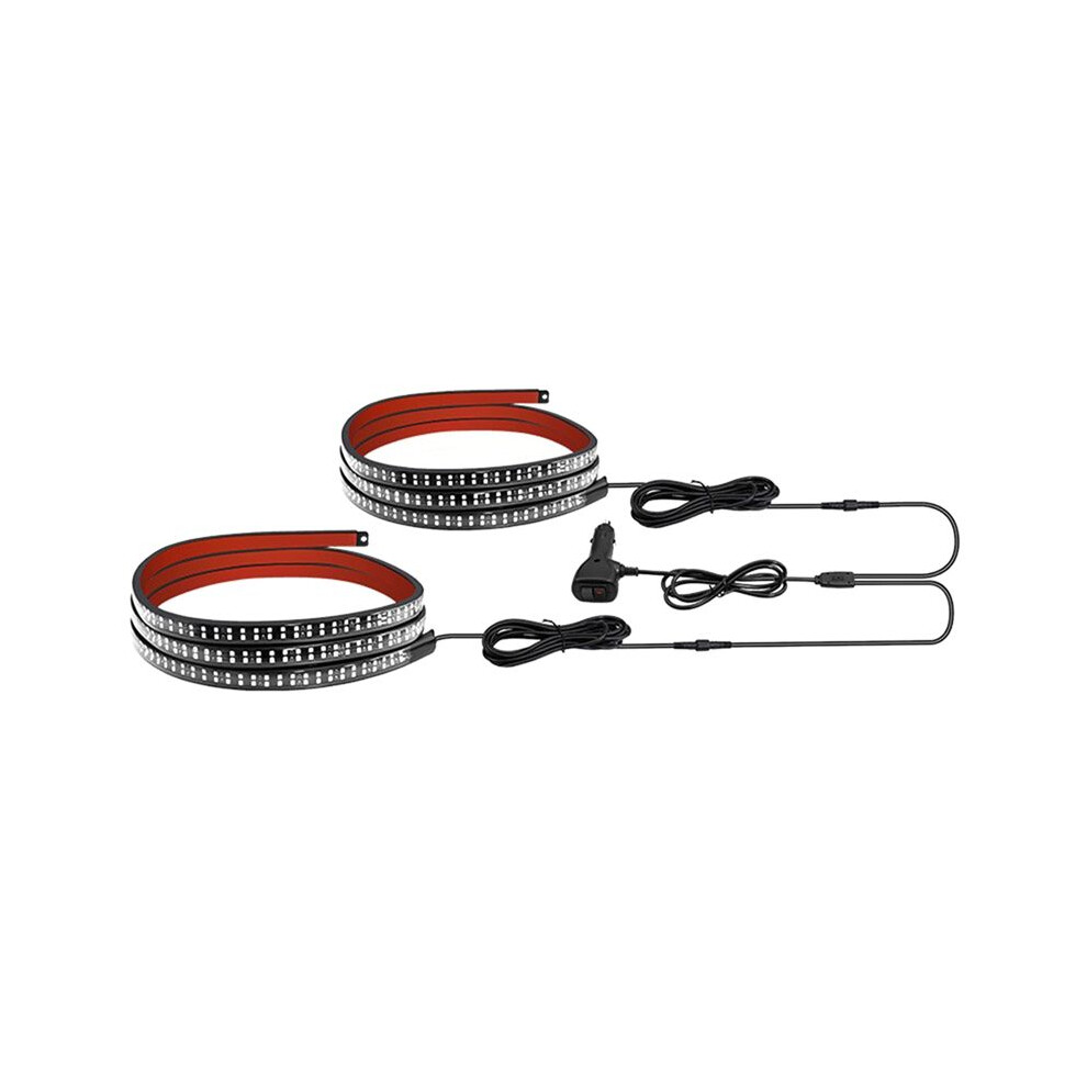 60Inch Tailgate Strobe S Strip Led Tail Bar Warning Emergency S Tow Plow Trucks Pickup Trailer Light/Red 6032229945583