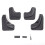 Upgrade Mud Flaps for  Model 3 Highland 2024 Mudflaps  Guards TPE+PP Front Rear  Protector New 1