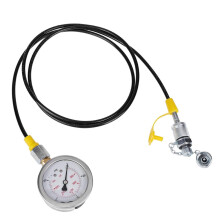 Hydraulic Pressure Gauges Excavator Test Kit With Hose Coupling And Gauge Hydraulic Fittings And Kit